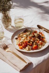 Healthy food, healthy plate, dinner, breakfast, healthy lifestyle, wellness, aesthetic instagrammable photography