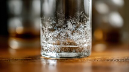 water pouring into glass