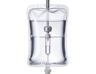 Intravenous fluid bag
