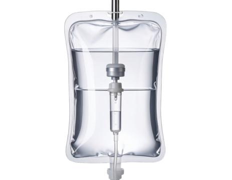 Intravenous fluid bag