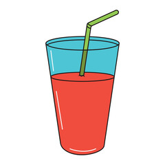 Summer Cute Doodles Decoration For Templet Element Design