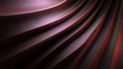 Dark Red Fabric Drapes Abstract Texture Background