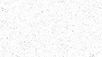 Snowfall. Winter heavy snowflakes. Overlay texture isolated  background PNG transparent