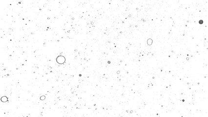 Snowfall. Winter heavy snowflakes. Overlay texture isolated  background PNG transparent