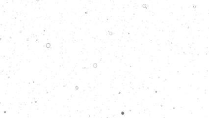 Snowfall. Winter heavy snowflakes. Overlay texture isolated  background PNG transparent