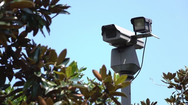 Intersection security traffic camera 4k