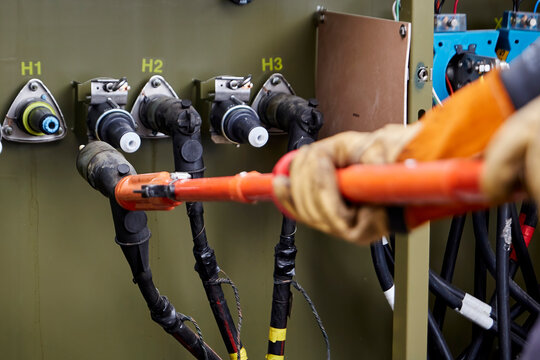 High Voltage Detection and Electrical Safety Checks. Transformer Disconnect.