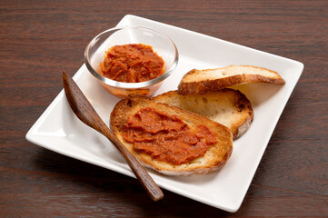 ペッパーとマスカルポーネのスプレッド