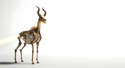 Aesthetic Skeletal Centaur Demon The