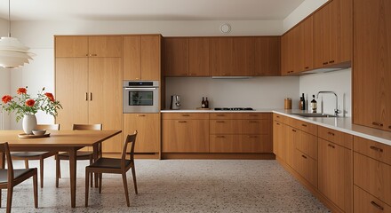 modern kitchen interior