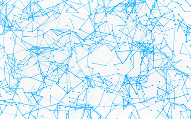 High-resolution abstract digital background featuring glowing black plexus of interconnected points and lines. Represents big data, neural networks, and futuristic technology. Ideal for AI, blockchain