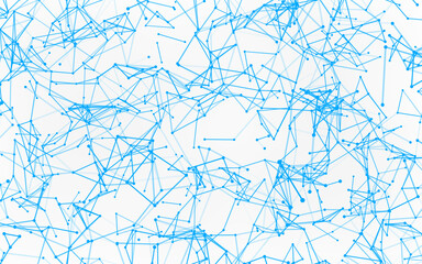 High-resolution abstract digital background featuring glowing black plexus of interconnected points and lines. Represents big data, neural networks, and futuristic technology. Ideal for AI, blockchain