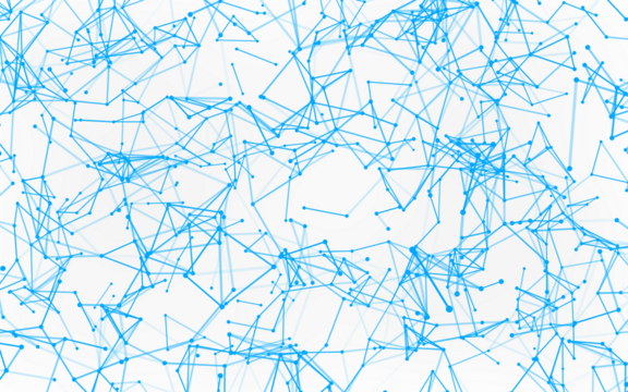 High-resolution abstract digital background featuring glowing black plexus of interconnected points and lines. Represents big data, neural networks, and futuristic technology. Ideal for AI, blockchain