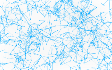 High-resolution abstract digital background featuring glowing black plexus of interconnected points and lines. Represents big data, neural networks, and futuristic technology. Ideal for AI, blockchain