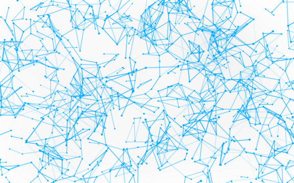 High-resolution abstract digital background featuring glowing black plexus of interconnected points and lines. Represents big data, neural networks, and futuristic technology. Ideal for AI, blockchain