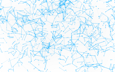 High-resolution abstract digital background featuring glowing black plexus of interconnected points and lines. Represents big data, neural networks, and futuristic technology. Ideal for AI, blockchain