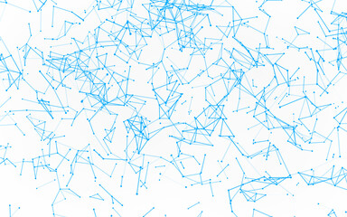 High-resolution abstract digital background featuring glowing black plexus of interconnected points and lines. Represents big data, neural networks, and futuristic technology. Ideal for AI, blockchain