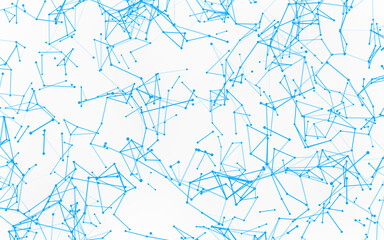 High-resolution abstract digital background featuring glowing black plexus of interconnected points and lines. Represents big data, neural networks, and futuristic technology. Ideal for AI, blockchain