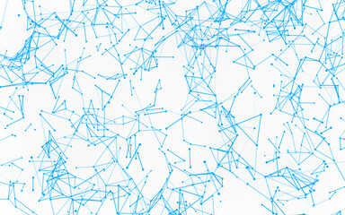 High-resolution abstract digital background featuring glowing black plexus of interconnected points and lines. Represents big data, neural networks, and futuristic technology. Ideal for AI, blockchain