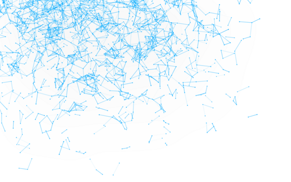 High-resolution abstract digital background featuring glowing black plexus of interconnected points and lines. Represents big data, neural networks, and futuristic technology. Ideal for AI, blockchain