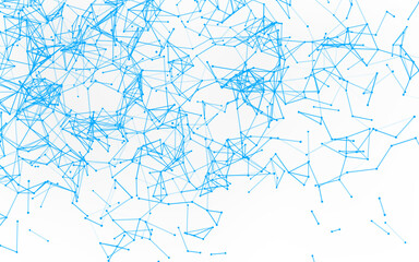 High-resolution abstract digital background featuring glowing black plexus of interconnected points and lines. Represents big data, neural networks, and futuristic technology. Ideal for AI, blockchain