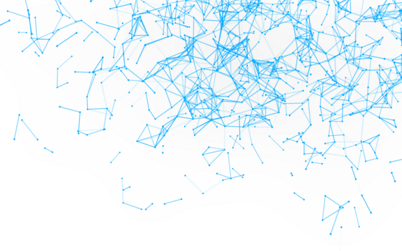 High-resolution abstract digital background featuring glowing black plexus of interconnected points and lines. Represents big data, neural networks, and futuristic technology. Ideal for AI, blockchain