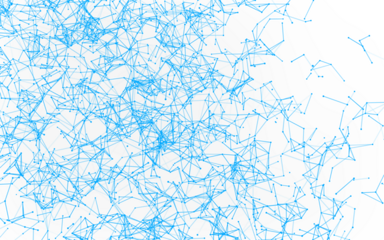 High-resolution abstract digital background featuring glowing black plexus of interconnected points and lines. Represents big data, neural networks, and futuristic technology. Ideal for AI, blockchain