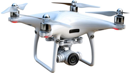 Aerial Explorer: An unmanned aerial vehicle showcases its intricate design, boasting advanced technology and the promise of captivating perspectives.