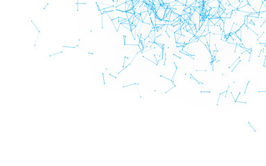 High-resolution abstract digital background featuring glowing black plexus of interconnected points and lines. Represents big data, neural networks, and futuristic technology. Ideal for AI, blockchain