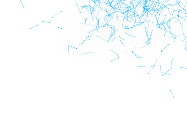 High-resolution abstract digital background featuring glowing black plexus of interconnected points and lines. Represents big data, neural networks, and futuristic technology. Ideal for AI, blockchain