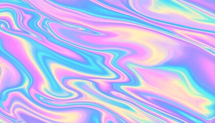 Abstract, vibrant fluid design with pastel, swirling colors