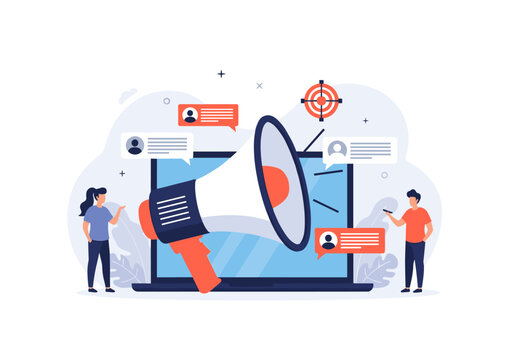 Digital marketing strategy targeting audience engagement and brand awareness through online communication channels