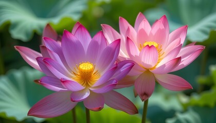 Unique lotus flowers with beautiful colors 4