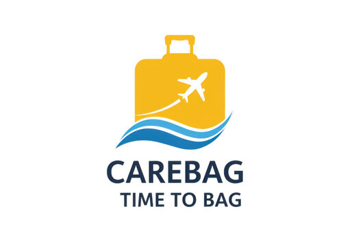 Travel logo isolated on transparent background - Powered by Adobe