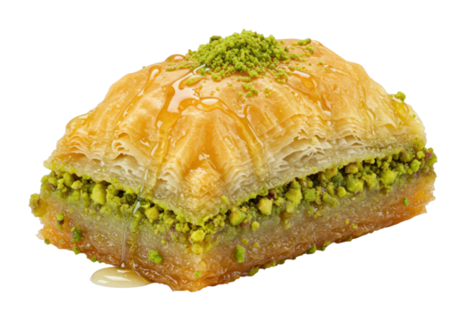 Delicious baklava dessert middle eastern cuisine food cozy kitchen culinary delight. Cut out png