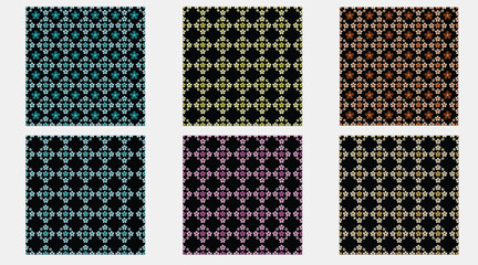 Flowers Print Design Seamless Pattern