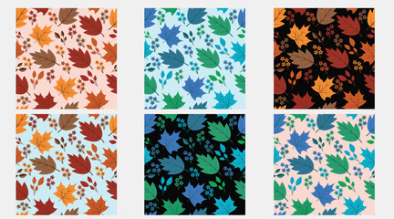 Flowers Print Design Seamless Pattern