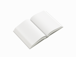 High-Quality, Hardcover, Open Book, and Mockup