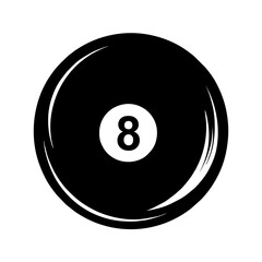 Billiard ball vector for simple logo
