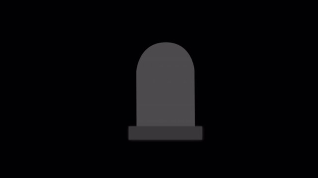 Simple, Still Gravestone, Minimalist Design
