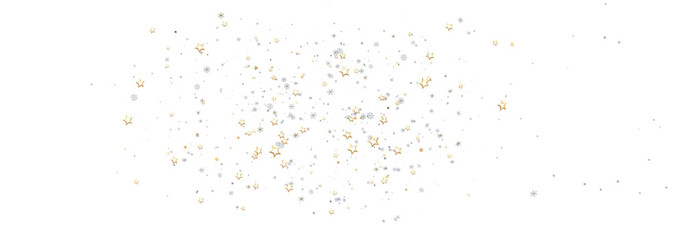 Sparkling star confetti background. Ideal for festive designs, cards, and invitations.