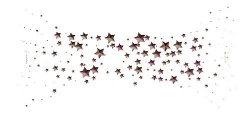 Elegant rose gold stars on white. Perfect for invitations, cards, and more.