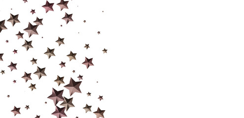 Abstract background with brown stars. Perfect for celebration, festive, or holiday designs.