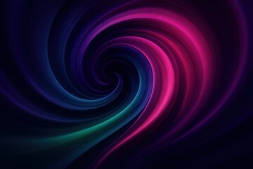 Abstract Swirling Nebula: Vibrant Pink, Teal, and Purple Cosmic Vortex background