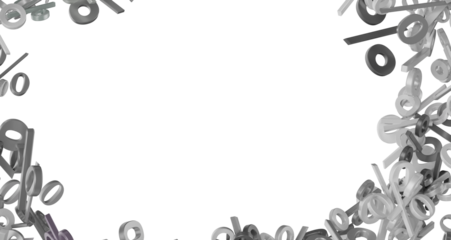 percent sign percentage icon interest rate background