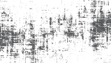 Monochrome grunge background with irregular distressed graphic pattern. Distressed abstract texture with uneven monochrome grunge elements