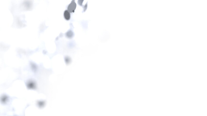 Simple, clean white background image with subtle gray bokeh effect. Perfect for presentations, websites, or design proje