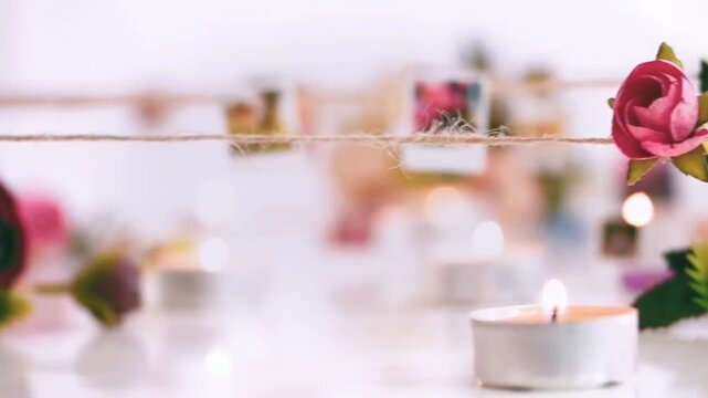 slideshow presentation animation frame wedding or valentine days,greenscreen.