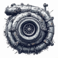 Turbo Logo Design Very Cool