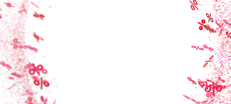 Attractive background image with pink percentage symbols for sales promotions. Perfect for banners and website design.